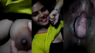 Chubby meye taar premik ke nijer shompod prachar kore