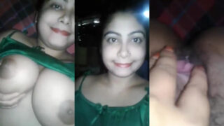 Boro sthonwali bhabhi taar dudh abong gudh nie khelar MMS video premik er jonno