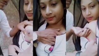 Khalato bhai taar bon er dudh ber kore moja kore khaowar MMS video clip